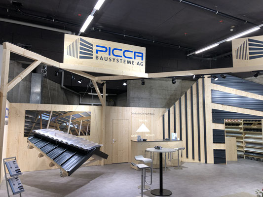 Picca Messestand Live Kommunikation Event Grossanlass Veranstaltung Architektur