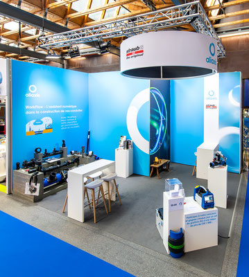 Aliaxis AG, Messestand Aqua Pro 2022, in Bulle