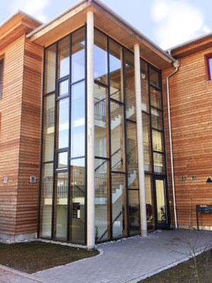 Pfosten-Riegel-Fassade_Glaserei Schäftlarn