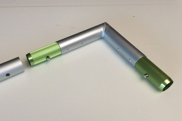 CONTOUR Rohrstruktur Eckverbindung