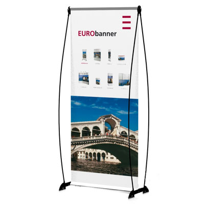 EURObanner 85x200 cm Bannerständer