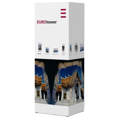 EUROtower 4, rechteckige Pop-up-Faltsäule