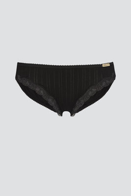 comazo earth 2778  Single Jersey mit Nadelzug schwarz Jazz-Pants low cut