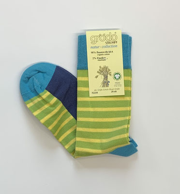 Grödo Socken Streifen bunt