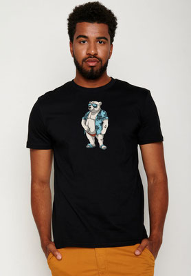 Herren Shirt von Greenbomb mit Motiv Bear
