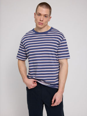 26105119_blue-indigo-multicolor T-Shirt Streifen mazine