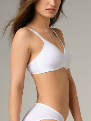 comazo earth 2764 Single Jersey BH weiß