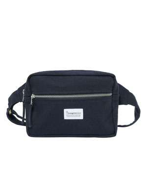 Label Knowledge Cotton Apparel  Bag Blau