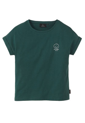 recolution Shirt Cayenne Smiley deep green