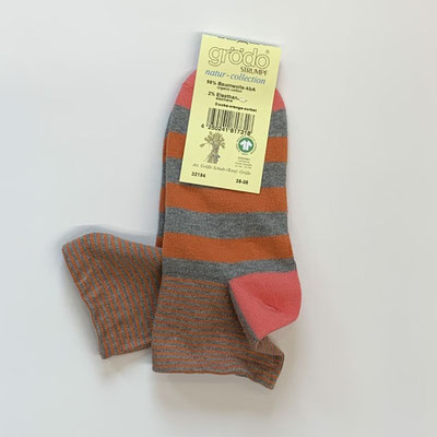 Grödo Kurzschaftsocken coke