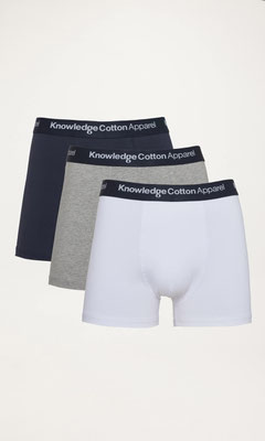 Knowledge Cotton Apparel Underwear 3er