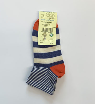 Grödo Kurzschaftsocken marine
