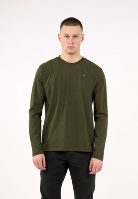 Label Knowledge Cotton Apparel  Longsleeve Grün