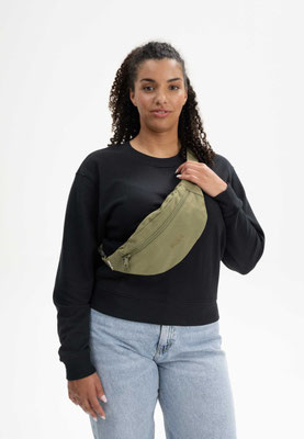 Melawear Bauchtasche Hip Bag schiefergrün