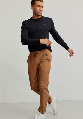 recolution Jogg Chino Taro larch brown
