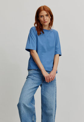 101090-228_5 T-Shirt Azollo electric blue recolution Damen