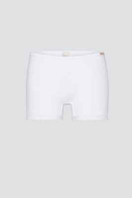 comazo earth 2778  Single Jersey mit Nadelzug weiß Panty