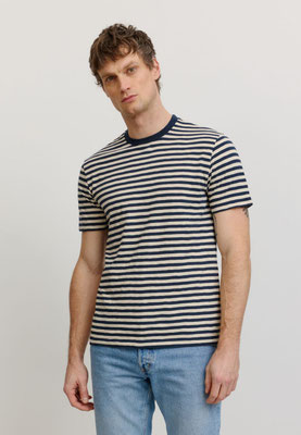 201051-200_2 T-Shirt  Streifen Herren recolution