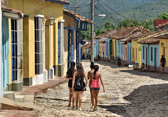 Teenager in Trinidad, Kuba