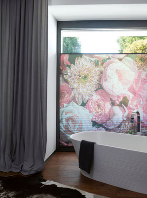Plissee im Badezimmer für den optimalen Sichtschutz