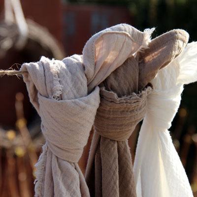 Plaids aus Musselin/Double Gauze 