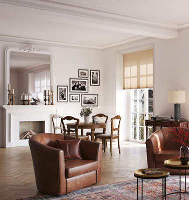 Plissee von oben und unten frei verschiebbar. Sie lassen also immer genauso viel Licht & Einblicke zu, wie du es wünschst.