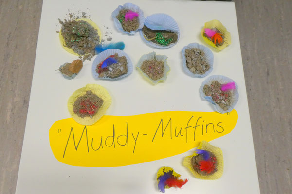 Projekt "Unser Wald" (1. Schuljahr) - Schöne Muffins, allerdings nicht zum Verzehr geeignet! ;-)