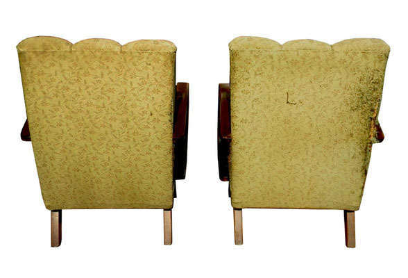 art deco armchairs - poltrone art deco