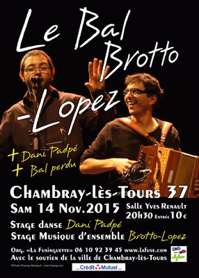 <h4>Brotto Lopez à Chambray</h4><p>Affiche de spectacle</p>