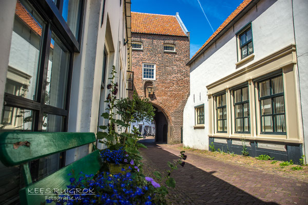 De gevangenpoort in Woudrichem