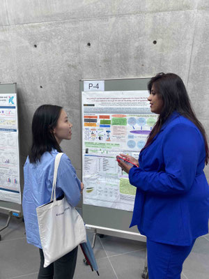 Student poster presentation