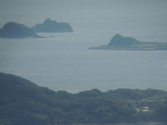 稲佐山からの軍艦島