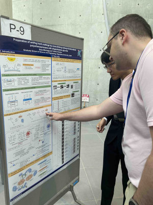 Student poster presentation
