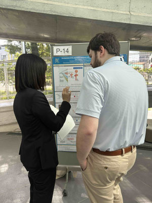 Student poster presentation
