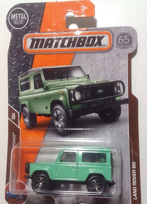 Matchbox MBX Off Road Land Rover 90 Light Green #118/125. --