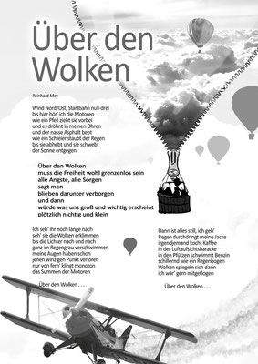 Liederbuchillustration, Grafikcollage 2014 / Layout NH