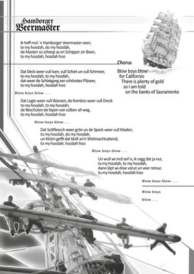 Liederbuchillustration, Grafikcollage 2014 / Layout NH