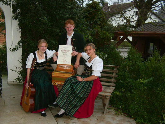 Auszeichnung beim Alpenländischen Volksmusikwettbewerb Innsbruck