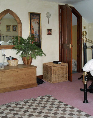 Bedroom at Huxleys Barn