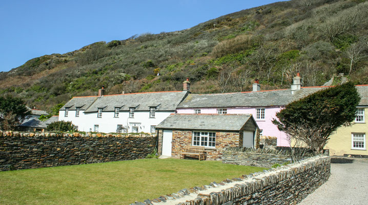 Easter hols in north Devon: Boscastle, post flood