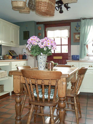Kitchen at Huxleys Barn