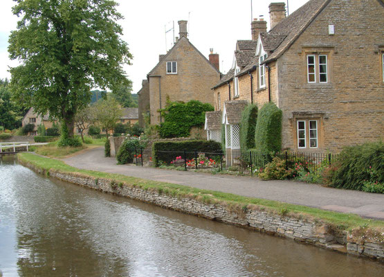 In the Cotswolds, around the Slaughters