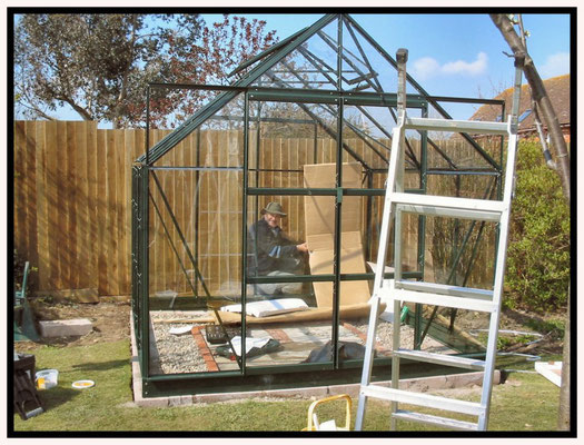 Building the greenhouse