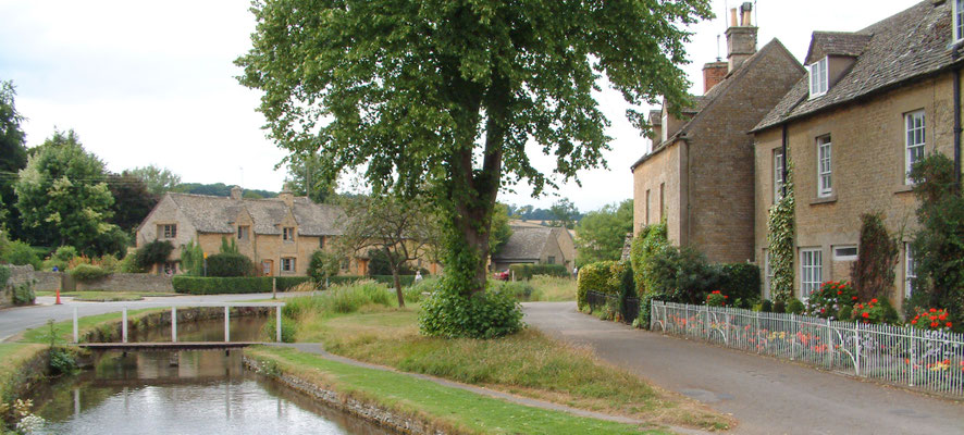In the Cotswolds, around the Slaughters