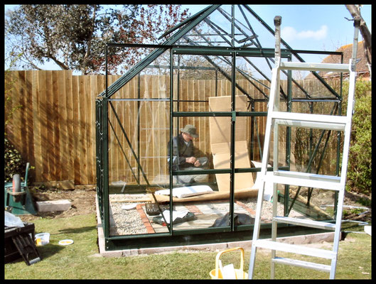 Building the greenhouse