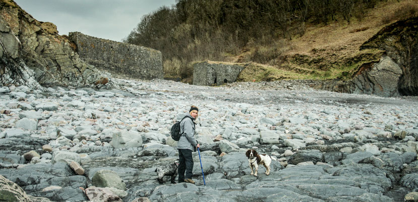 Easter hols in north Devon: Hartland Walk, Mouth Mill beach