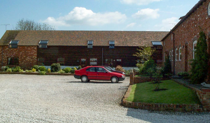 Courtyard at Lower House Farm Barns