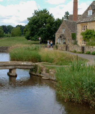 In the Cotswolds, around the Slaughters