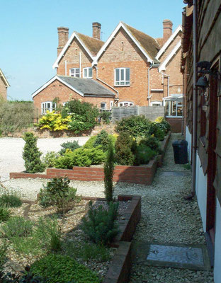 Courtyard at Lower House Farm Barns