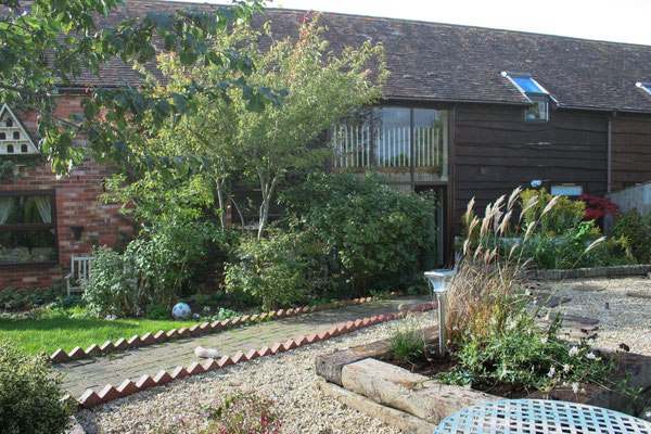 The shingle garden maturing